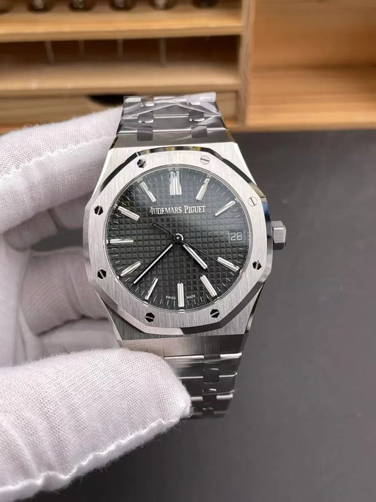 41mm Stainless Steel (Black Dial) - Luxury Watch