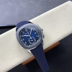Stainless Steel 41mm Blue Rubber 2 (blue Dial) - Luxury Watch