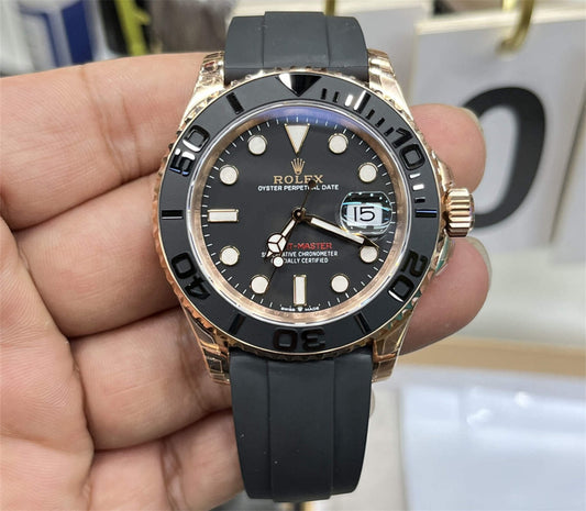 Level I Rose Gold (Rubber) - Luxury Watch
