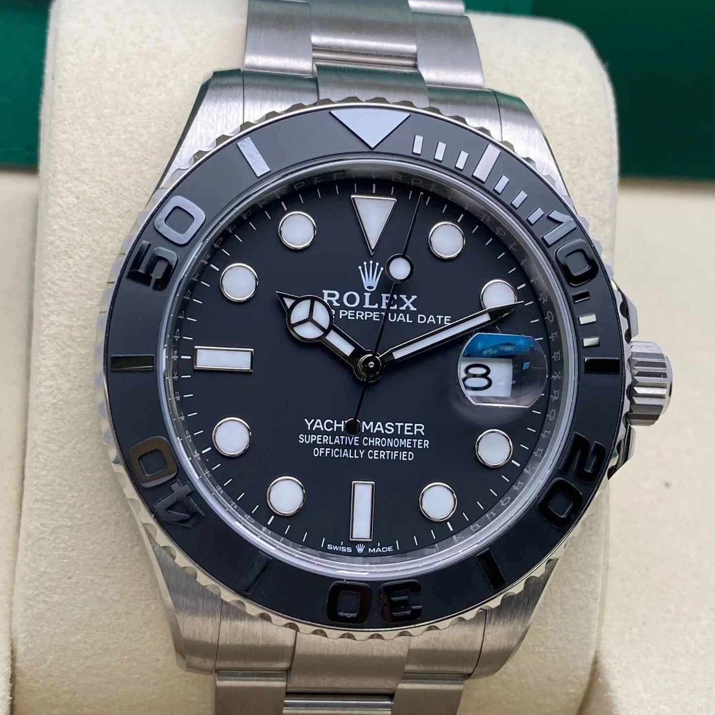Black Dial Titanium Watch - Luxury Watch
