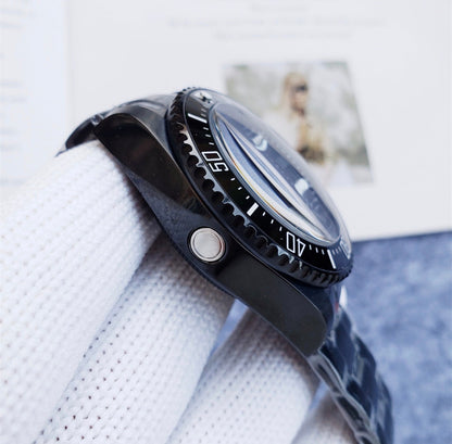 42mm Diver blacked Diver Watch Black Dial- Luxury Watch