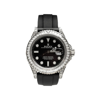 Black Diamond Bezel Rubber Black Dial