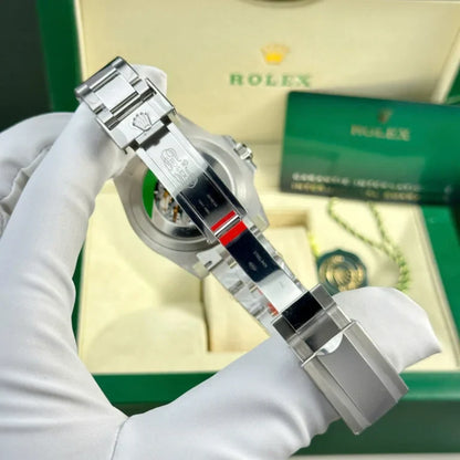 Pilot Watch II black Dial Three-Link Bracelet (Green and black) - Luxury Watch