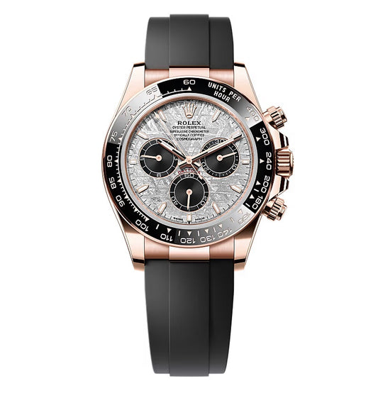 Rosegold rubber (White Moon Dial) - Luxury Watch