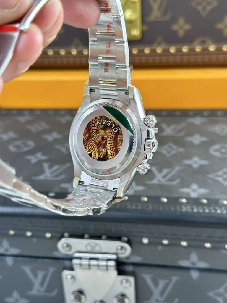 Ceramic Race Watch (White and Black Dial) - Luxury Watch