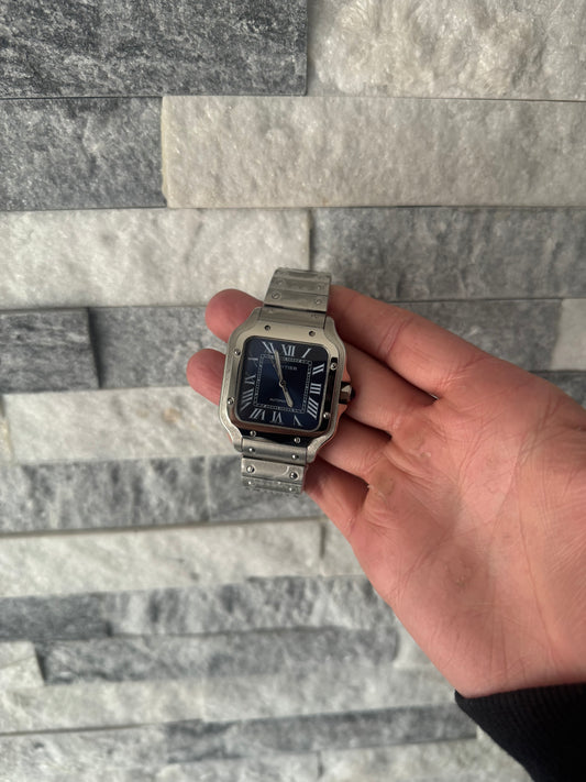 Large Stainless Steel 41mm (Blue Dial) – Luxury Watch
