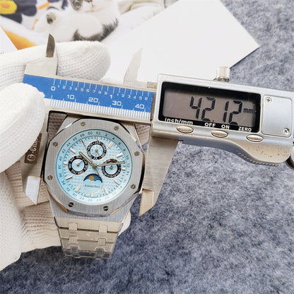 Stainless Steel 41mm (Blue Moon dial) - Luxury Watch