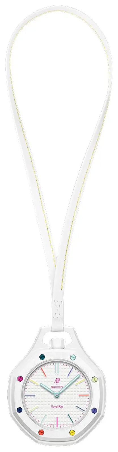 Octa Blanc (White) Pocket Watch- Luxury Watch
