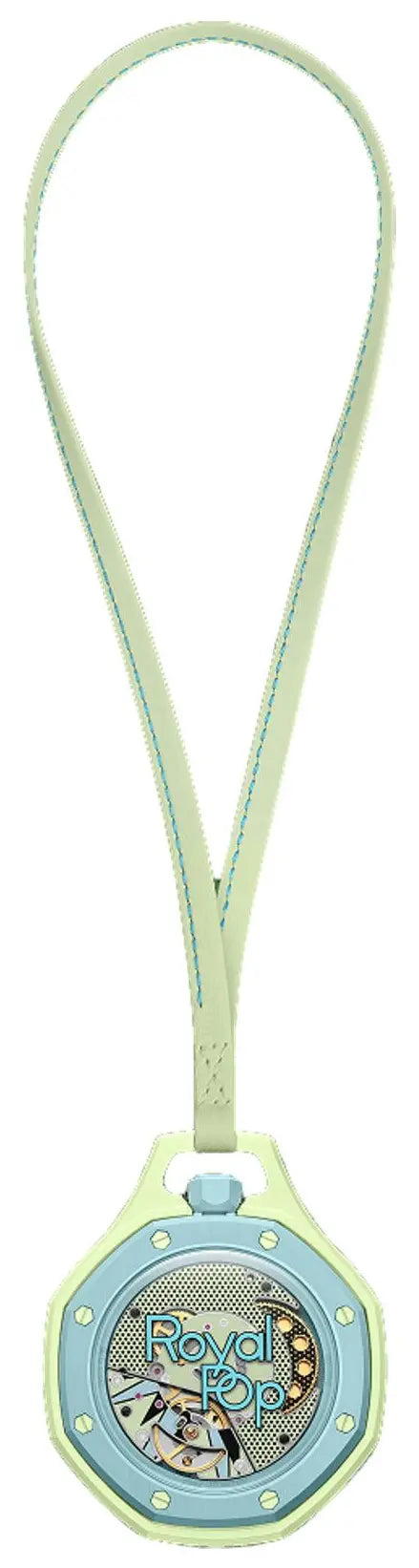 Octa Azure (Lime Green / Light Blue) - Luxury Watch