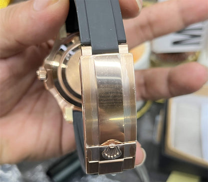 Level I Rose Gold (Rubber) - Luxury Watch