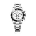 Ceramic Race Watch (White and Black Dial) - Luxury Watch