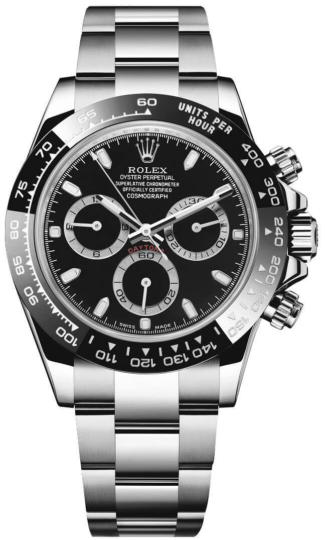 Ceramic Race Watch (Black Dial) - Luxury Watch