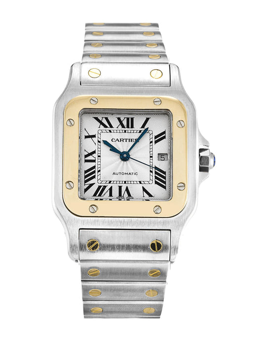 Small 31mm Two-Tone Stainless Steel & Gold (White Dial) – Luxury Watch