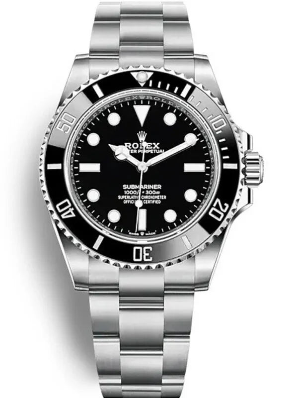 Sports Watch Black Dial no cyclops (Black Dial) - Luxury Watch