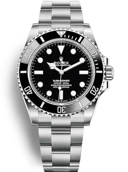 Sports Watch Black Dial no cyclops (Black Dial) - Luxury Watch