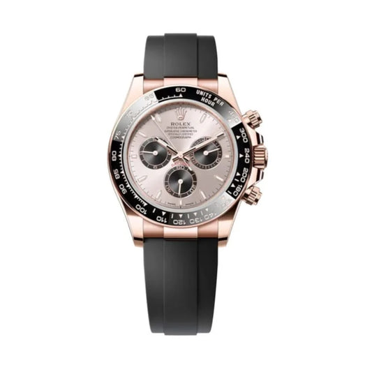 Rose Gold Rubber (Rose Dial) - Luxury Watch