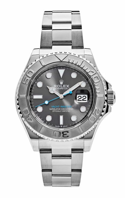 Palladium Dial Three-Link Bracelet - Luxury Watch