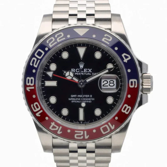 Pilot Watch II Multi-Link (Blue and Red) - Luxury Watch