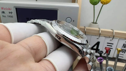 Stainless Steel Day Week 40 Gray Dial - Luxury Watch