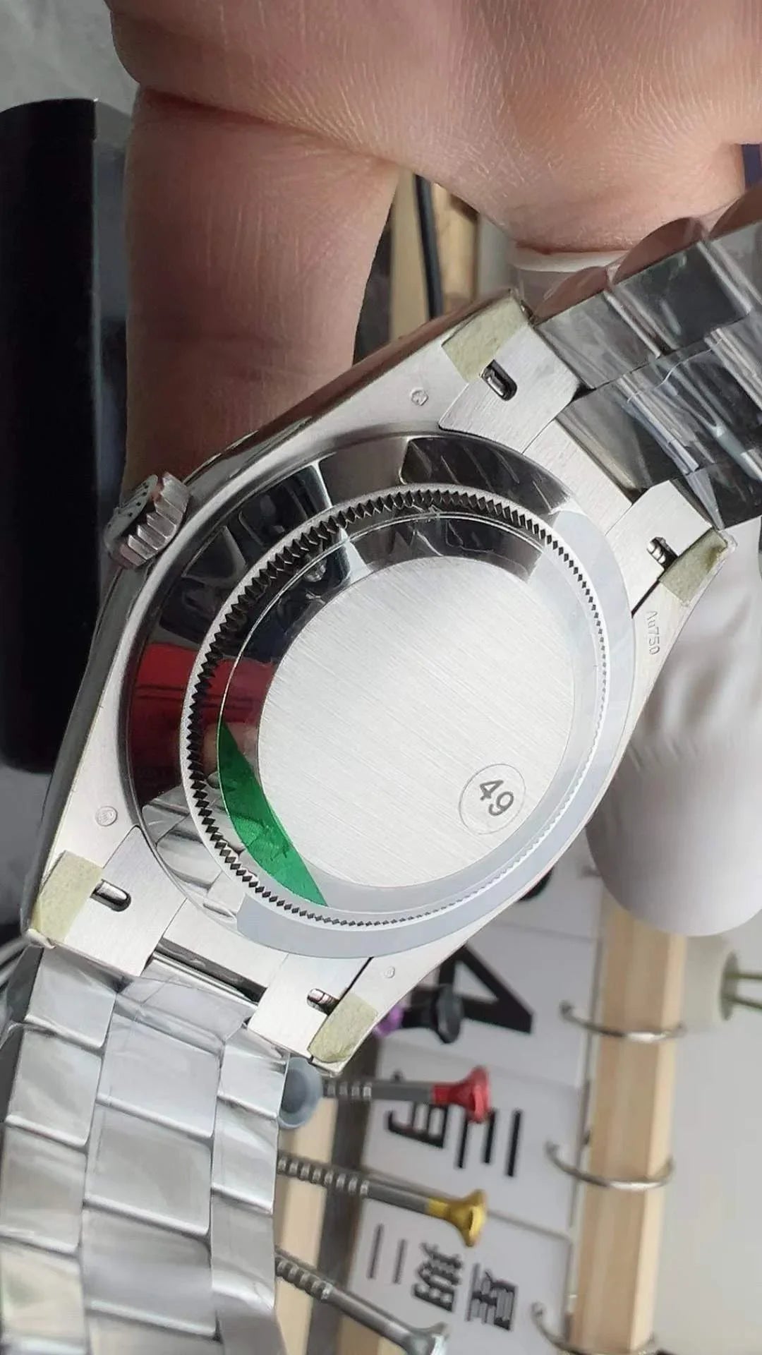 Stainless Steel Day Week 40 Gray Dial - Luxury Watch