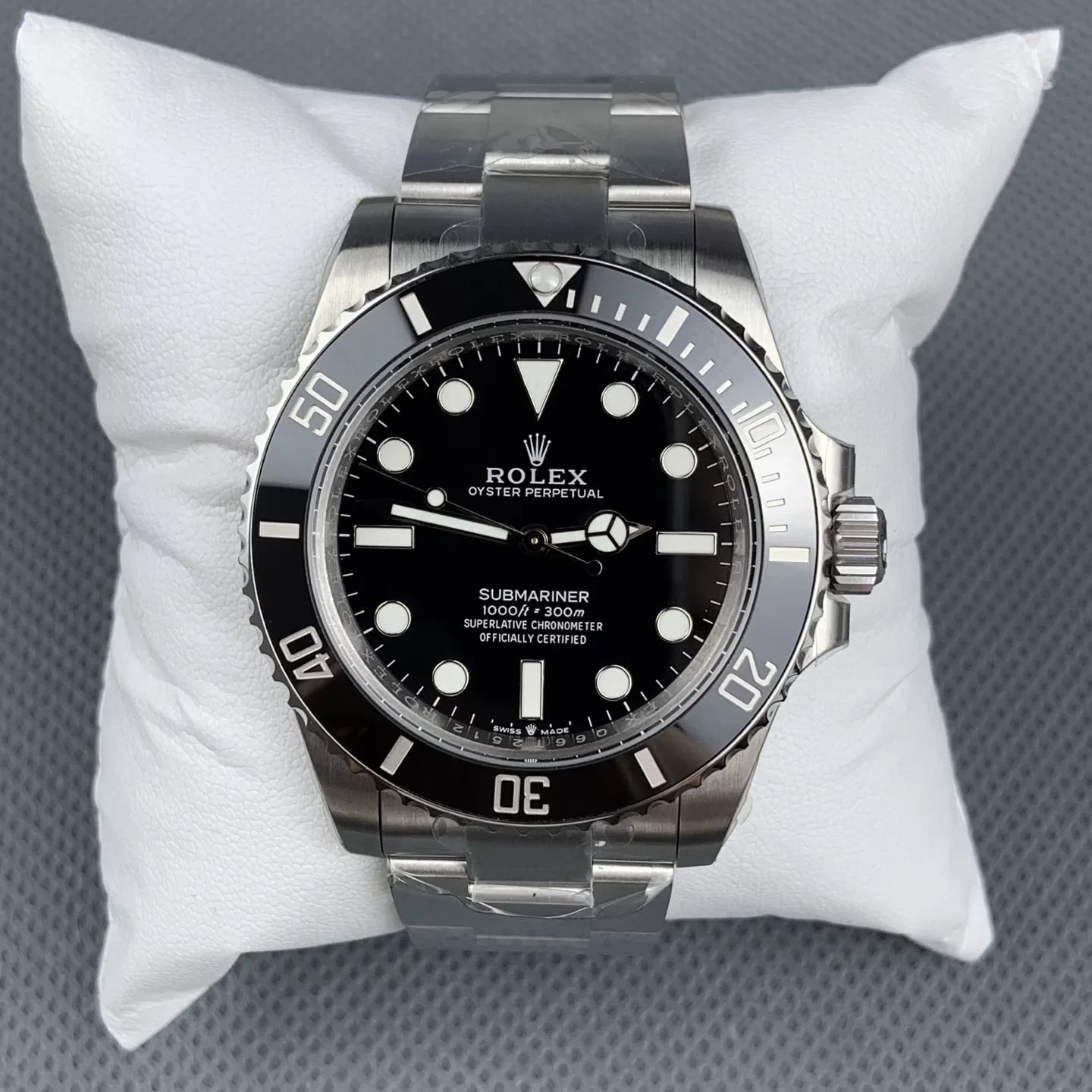 Sports Watch Black Dial no cyclops (Black Dial) - Luxury Watch