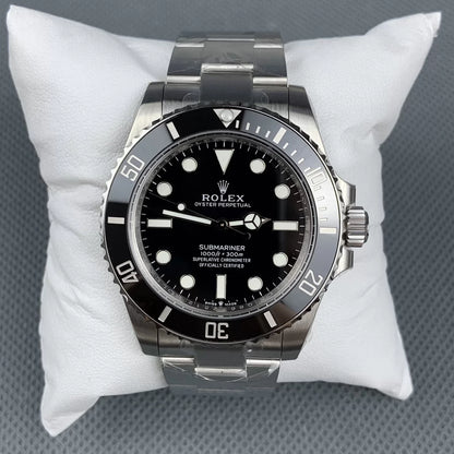 Sports Watch Black Dial no cyclops (Black Dial) - Luxury Watch