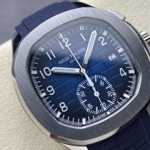 Stainless Steel 41mm Blue Rubber 2 (blue Dial) - Luxury Watch