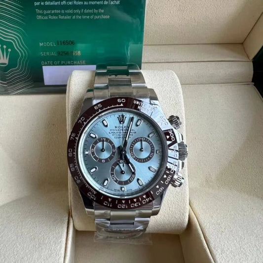Platinum Race Watch Stainless Steel Blue Dial - Luxury Watch