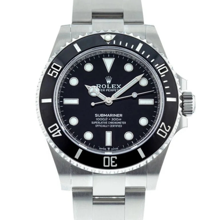 Sports Watch Black Dial no cyclops (Black Dial) - Luxury Watch