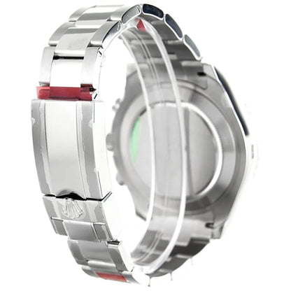 Level II Stainless Steel (White Dial, Blue Bezel) - Luxury Watch