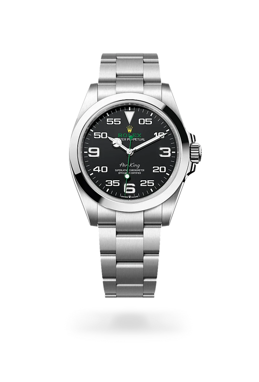 Everyday 41mm Stainless Steel Black Green Dial