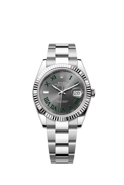 Stainless Steel Three-Link Bracelet (Roman Numeral Dial) - Luxury Watch