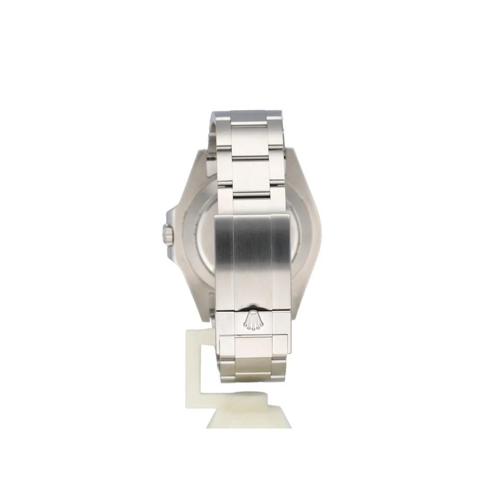 40mm Stainless Steel Three-Link Bracelet white Dial- Luxury Watch