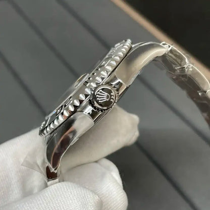 Palladium Dial Three-Link Bracelet - Luxury Watch
