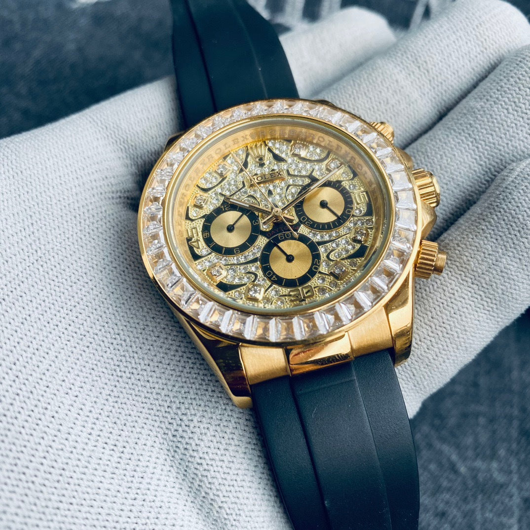Ceramic Race Watch (Diamond Dial)- Luxury Watch