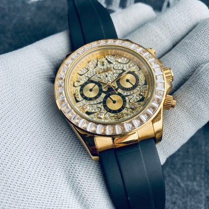Ceramic Race Watch (Diamond Dial)- Luxury Watch