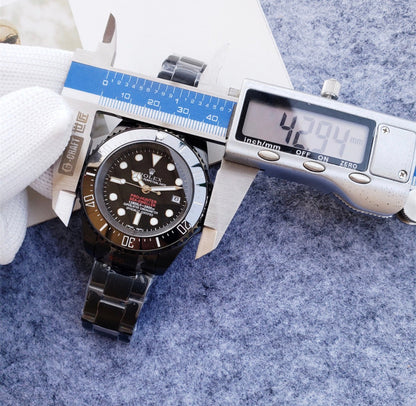 42mm Diver blacked Diver Watch Black Dial- Luxury Watch
