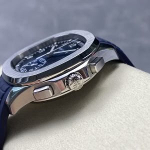 Stainless Steel 41mm Blue Rubber 2 (blue Dial) - Luxury Watch