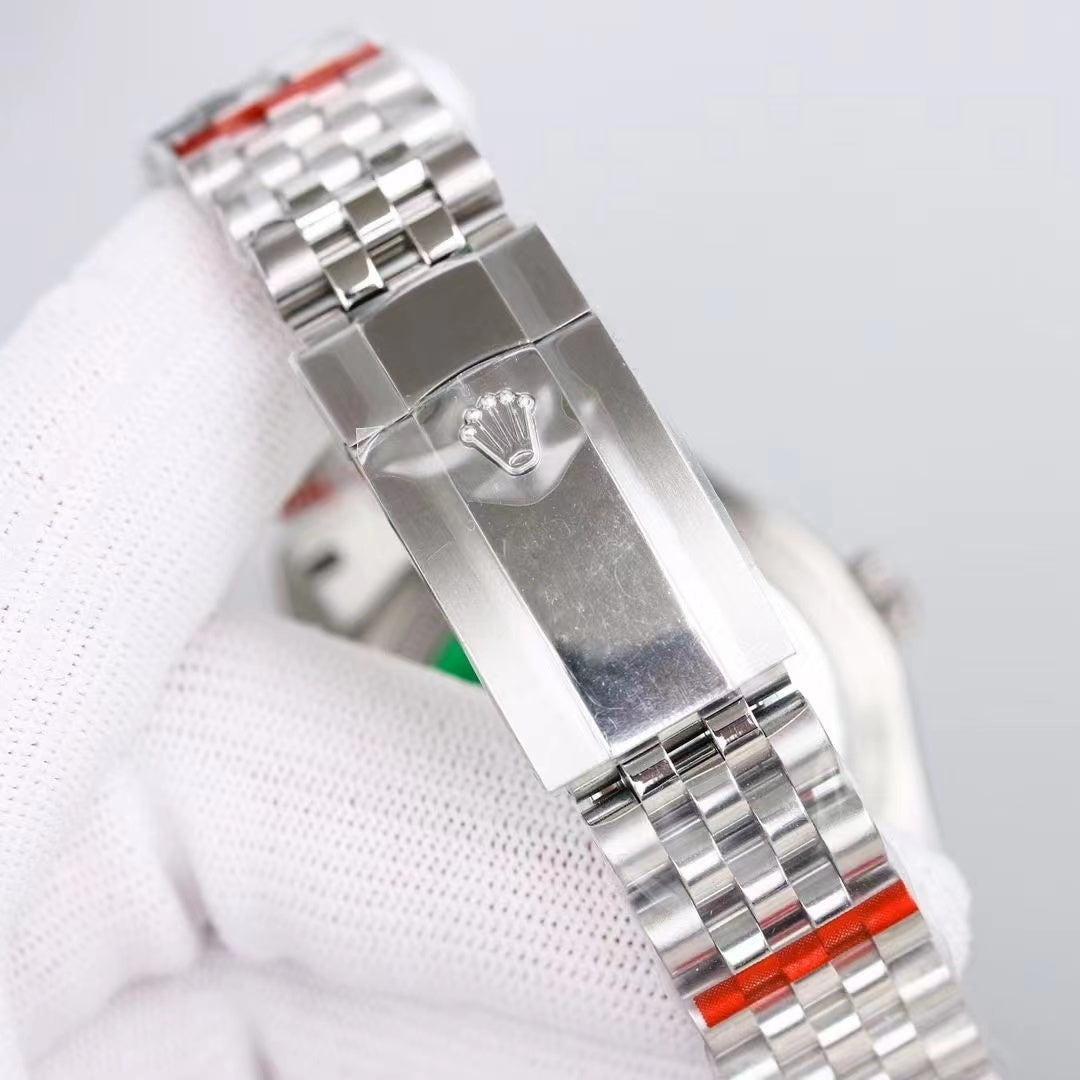 Stainless Steel Multi-Link (Blue Dial) - Luxury Watch