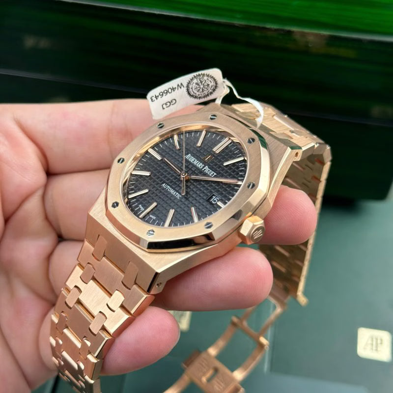 41mm Rose Gold (Black Dial) - Luxury Watch