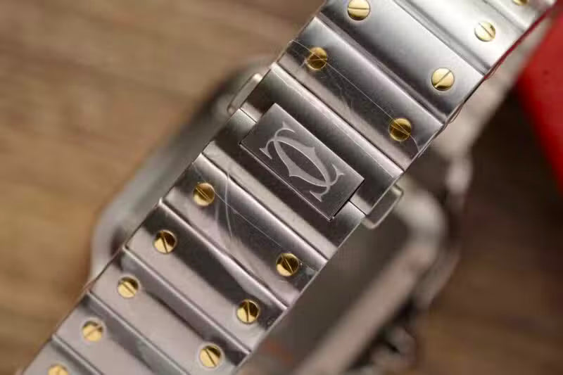 Large Two-Tone Stainless Steel & Gold (White Dial) – Luxury Watch