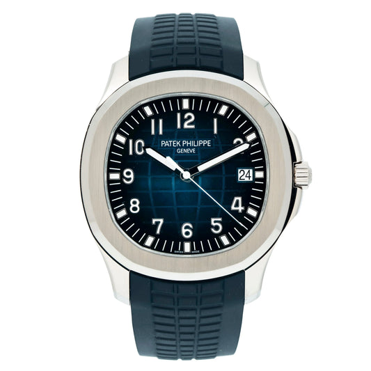 Stainless Steel 41mm Blue Rubber (blue Dial) - Luxury Watch