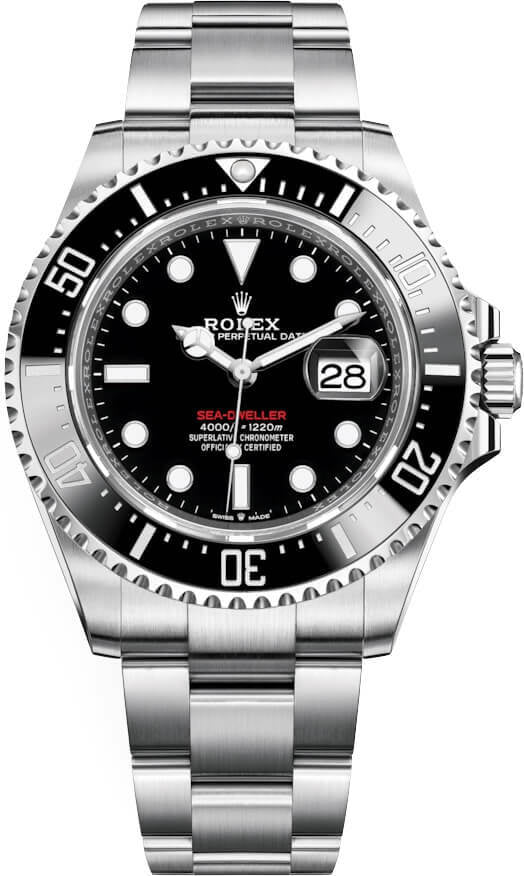44mm Diver Black Dial - Luxury Watch