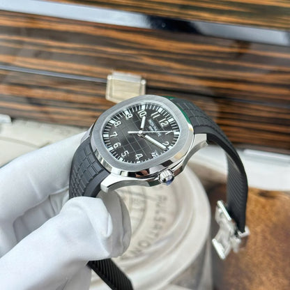 Stainless Steel 41mm Black Rubber (black Dial) - Luxury Watch