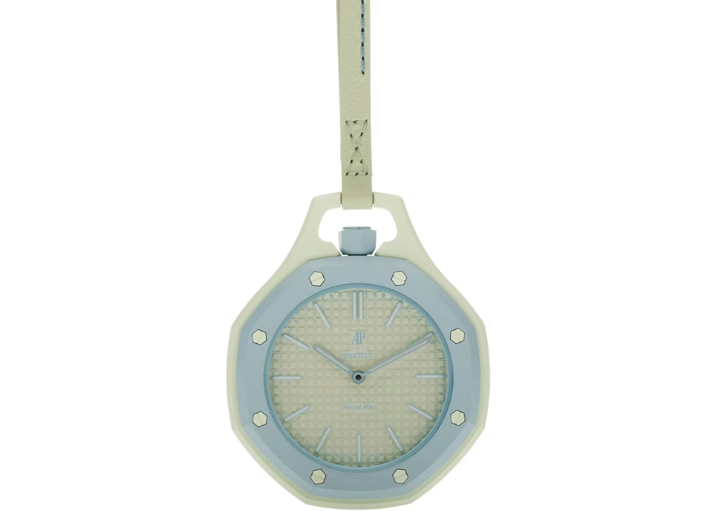 Octa Azure (Lime Green / Light Blue) - Luxury Watch