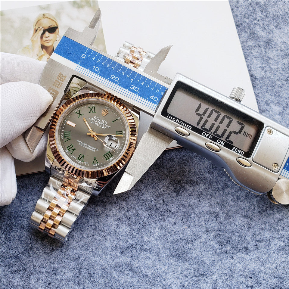 41mm Everose Gold and Steel (Roman Numeral Dial) - Luxury Watch