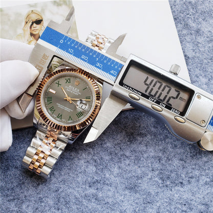 41mm Everose Gold and Steel (Roman Numeral Dial) - Luxury Watch