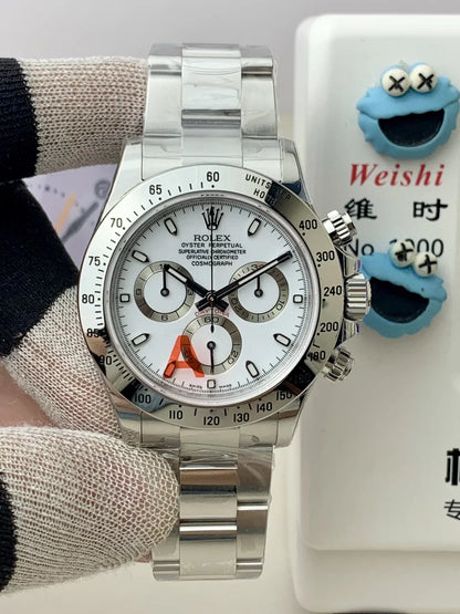 Cosmograph Stainless Steel (white Dial) - Luxury Watch