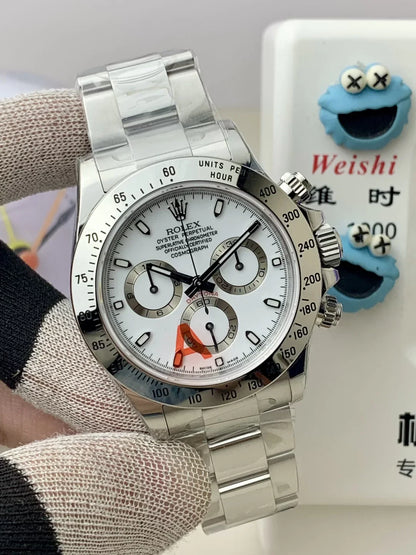 Cosmograph Stainless Steel (white Dial) - Luxury Watch