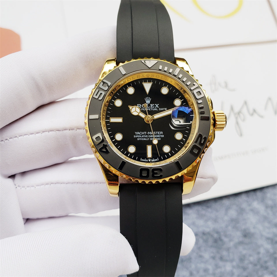 Level I Yellow Gold (Rubber) - Luxury Watch